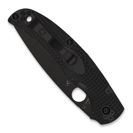 Spyderco Native Chief, Black, Lightweight, Black Blade, SpyderEdge C244SBBK