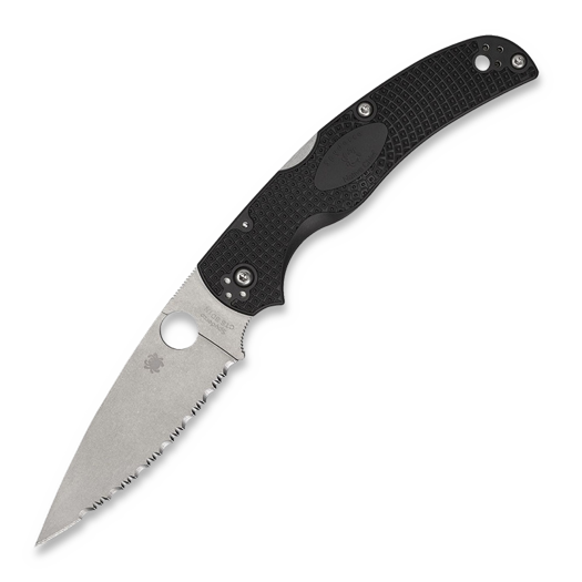 Spyderco Native Chief, Black, Lightweight, SpyderEdge C244SBK