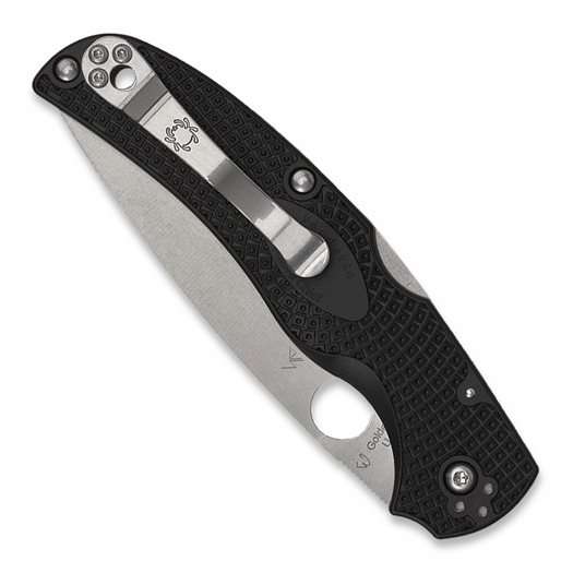 Spyderco Native Chief, Black, Lightweight, SpyderEdge C244SBK