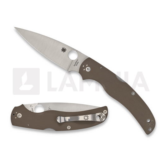 Nóż składany Spyderco Native Chief Brown G-10 M390 Sprint Run C244GPDBN