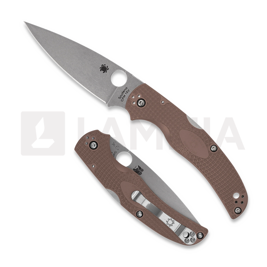 Skladací nôž Spyderco Native Chief Lightweight Brown CPM 15V Sprint Run C244PBN15V