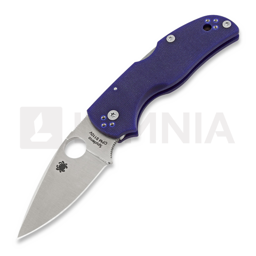 Spyderco Native CPM S110V Dark Blue G-10 folding knife C41GPDBL5