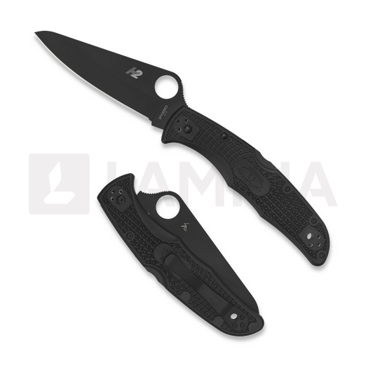 Nóż składany Spyderco Pacific Salt 2, black blade C91PBBK2