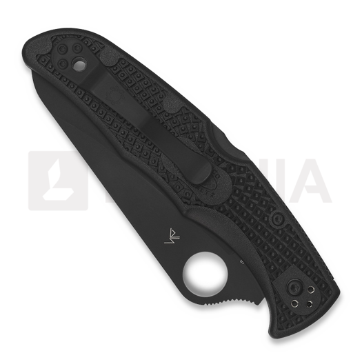 Spyderco Pacific Salt 2 sulankstomas peilis, black blade C91PBBK2