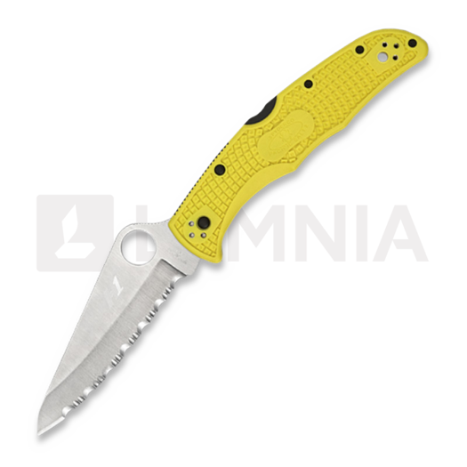 Nóż składany Spyderco Pacific Salt 2, SpyderEdge, żółta C91SYL2