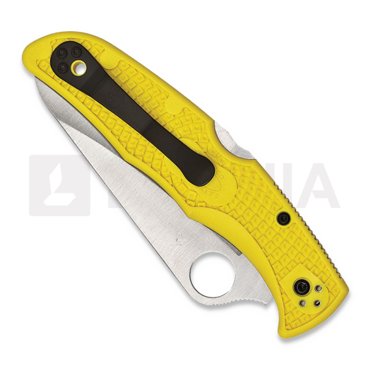 Spyderco Pacific Salt 2 kääntöveitsi, keltainen C91PYL2