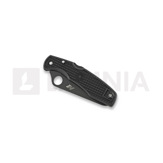 Saliekams nazis Spyderco Pacific Salt, spyderedge, melns C91SBBK