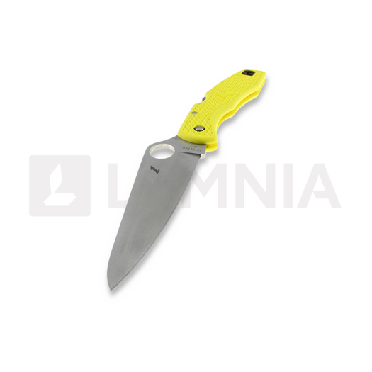 Saliekams nazis Spyderco Pacific Salt, dzeltens C91PYL