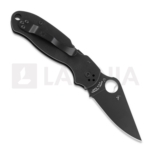 Spyderco Para 3 folding knife, black C223GPBK