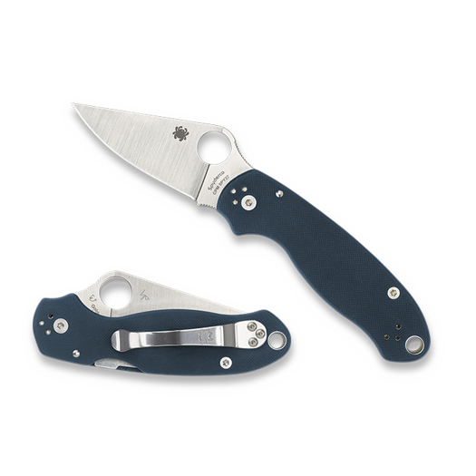 Spyderco Para 3, Cobalt Blue G-10 C223GPCBL