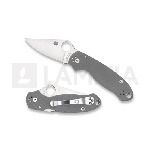 Navaja Spyderco Para 3 G-10 Gray CPM Cru-Wear Sprint Run C223GPGYCW