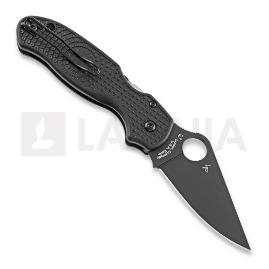 Spyderco Para 3 Lightweight 折叠刀, 黑色 C223PBBK