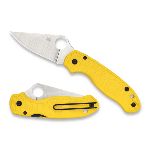 Spyderco Para 3 Lightweight Salt, Yellow FRCP C223PYL