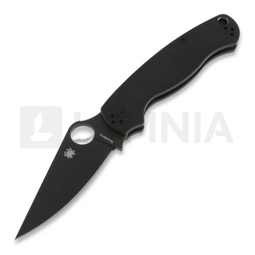 Spyderco Para Military 2 접이식 나이프, 검정 C81GPBK2