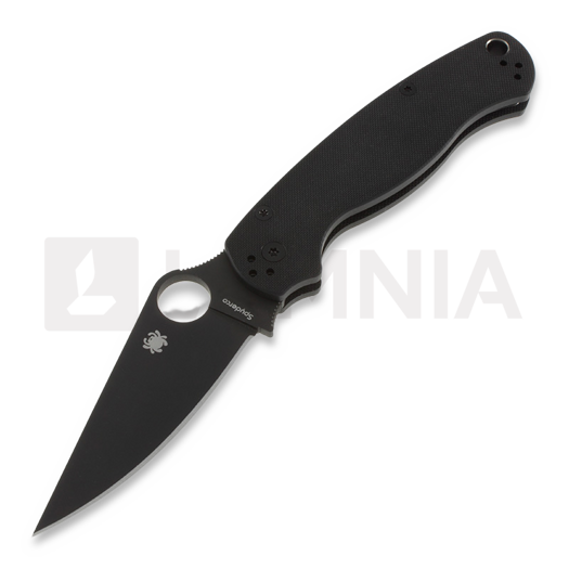 Saliekams nazis Spyderco Para Military 2, melns C81GPBK2