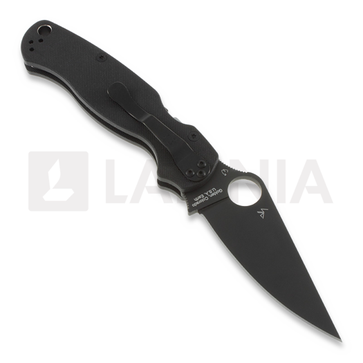 Spyderco Para Military 2 sulankstomas peilis, juoda C81GPBK2