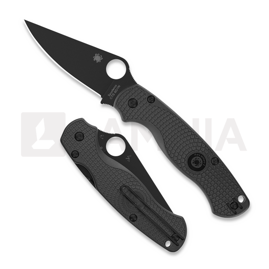 Πτυσσόμενο μαχαίρι Spyderco Para Military 2 Black Lightweight Black Blade C81PBBK2