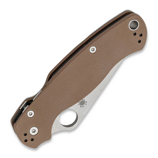 Spyderco Para Military 2 Brown G-10 CPM 15V SPRINT RUN kääntöveitsi C81GPBN15V2