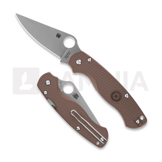 Spyderco Para Military 2 Brown Lightweight CPM 15V Sprint Run összecsukható kés C81PBN15V2