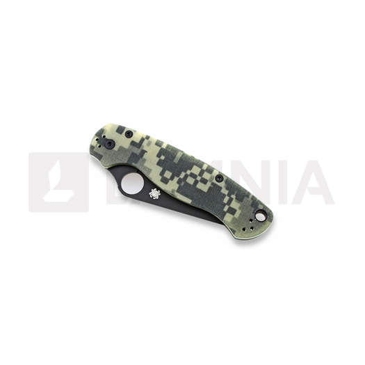 Spyderco Para Military 2 camo kääntöveitsi, musta C81GPCMOBK2