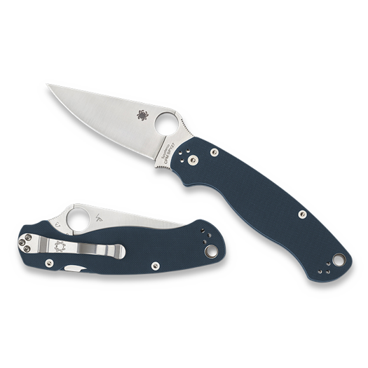 Spyderco Para Military 2, Cobalt Blue G-10 C81GPCBL2