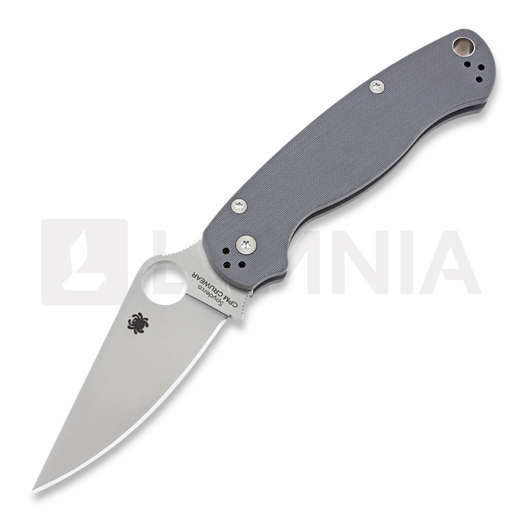 Spyderco Para Military 2 CPM CRU-WEAR Sprint Run kääntöveitsi C81GPGY2
