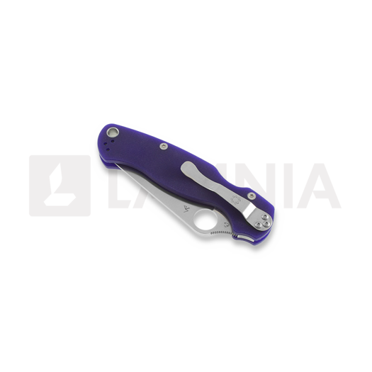 Spyderco Para Military 2 CPM S110V Dark Blue G-10 folding knife C81GPDBL2