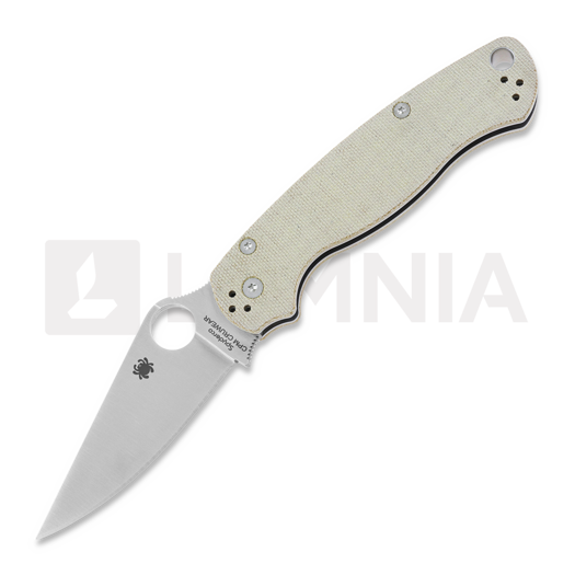 Briceag Spyderco Para Military 2 Cru-Wear, brown micarta C81MPCW2