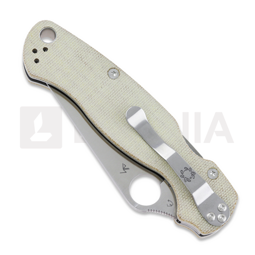 Spyderco Para Military 2 Cru-Wear sulankstomas peilis, brown micarta C81MPCW2
