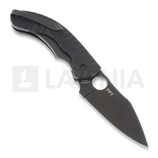 Spyderco Perrin PPT Black SPRINT RUN kääntöveitsi C135GBBKP