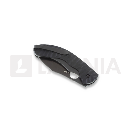 Spyderco Perrin PPT Black SPRINT RUN foldekniv C135GBBKP