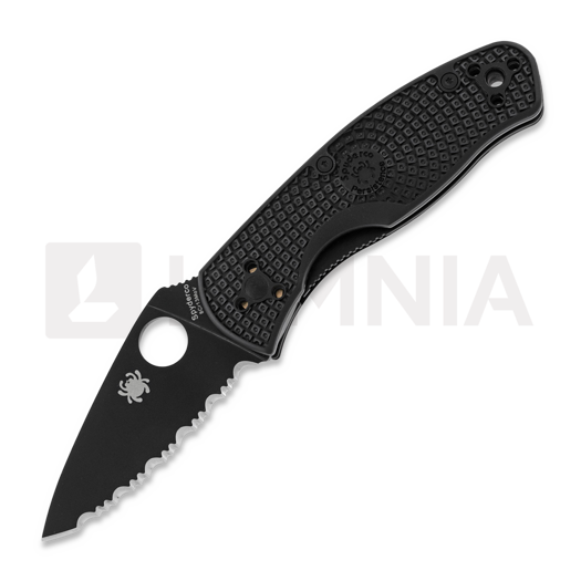 Spyderco Persistence Lightweight Black Blade 折叠刀, spyderedge C136SBBK