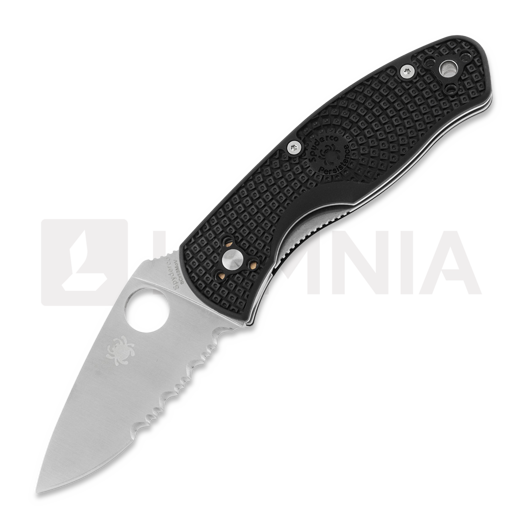 Nóż składany Spyderco Persistence Lightweight, ząbkowane ostrze C136PSBK