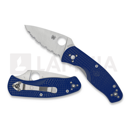 Nóż składany Spyderco Persistence Lightweight CPM S35VN, spyderedge C136SBL