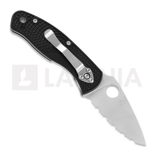 Spyderco Persistence Lightweight k&auml;&auml;nt&ouml;veitsi, spyderedge C136SBK