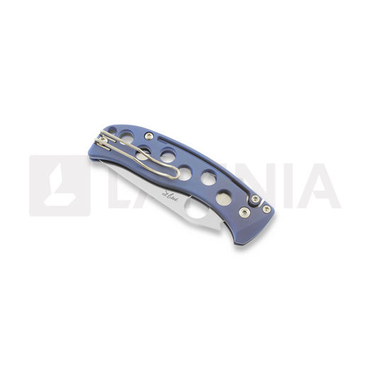 Spyderco PITS Folder Blue Titanium C192TIBLP