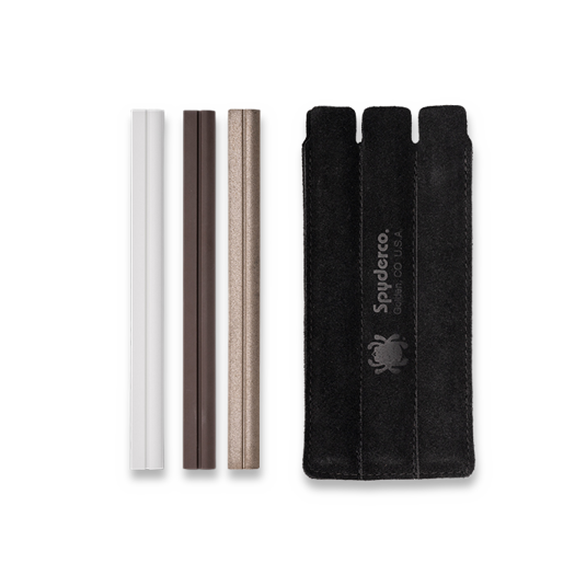 Spyderco Profile Stone Medium/Fine/CBN Set w/Pouch 701MFCBN