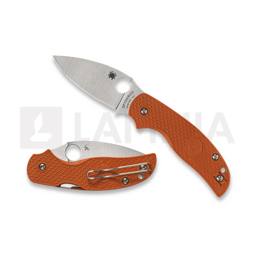 Spyderco Sage 5 Burnt Orange Lgwt CPM REX121 kääntöveitsi C123BORP
