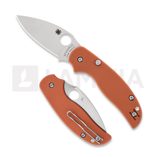 มีดพับ Spyderco Sage 6 Burnt Orange G10 CPM REX 121 C123GPBOR