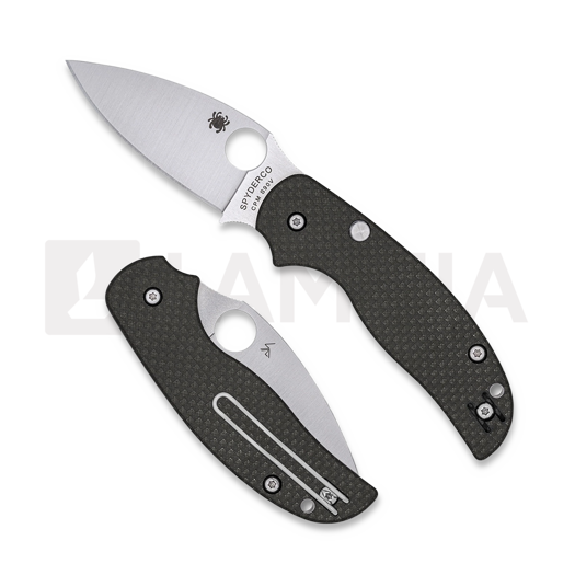 Spyderco Sage 6 CPM-S90V CF Button Compression Lock SPRINT 접이식 나이프 C123CFBCLS90VP