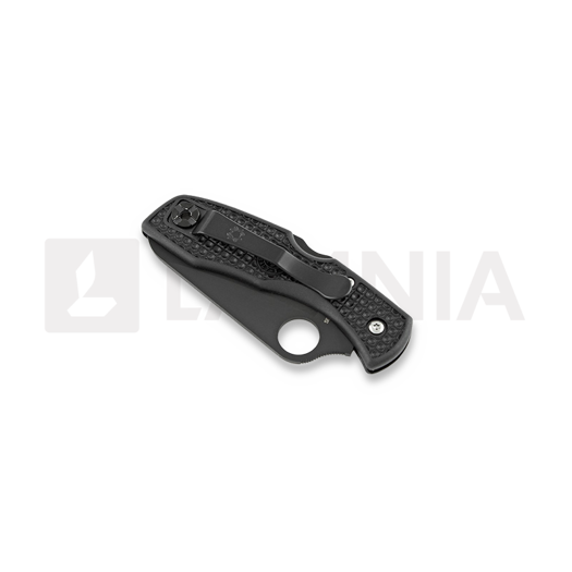 Spyderco Salt I &ouml;sszecsukhat&oacute; k&eacute;s, spyderedge, fekete C88SBBK