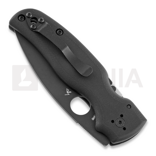 Spyderco Shaman foldekniv, sort C229GPBK