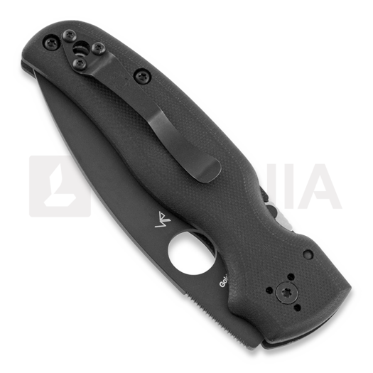 Spyderco Shaman sulankstomas peilis, juoda C229GPBK