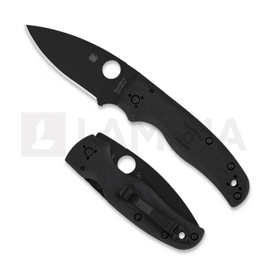Nóż składany Spyderco Shaman Black Lightweight C229PBBK