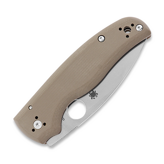 Spyderco Shaman Brown G-10 CPM 15V SPRINT RUN foldekniv C229GPBN15V