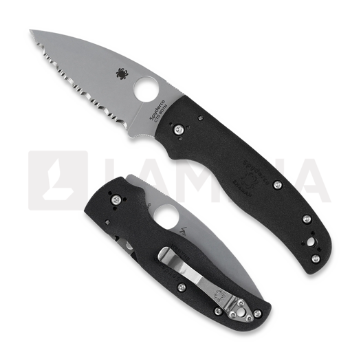 Spyderco Shaman Lightweight 접이식 나이프, spyderedge C229SBK