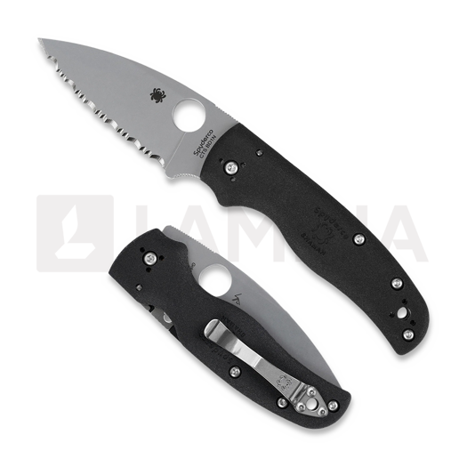 Spyderco Shaman Lightweight kääntöveitsi, spyderedge C229SBK