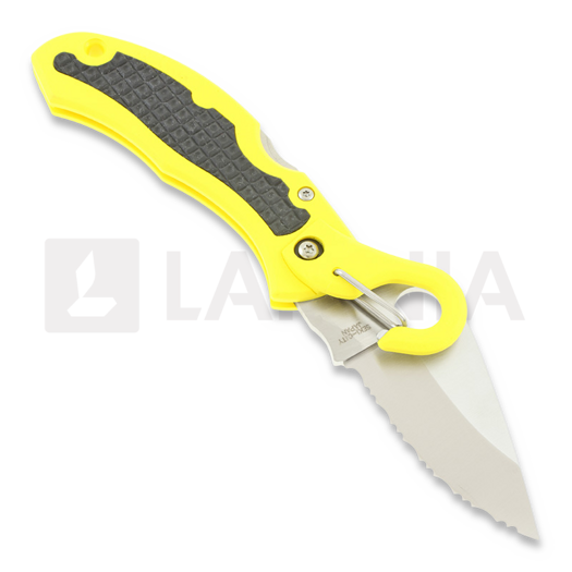 Spyderco Snap-It Salt összecsukható kés, fűrészfogú C26SYL