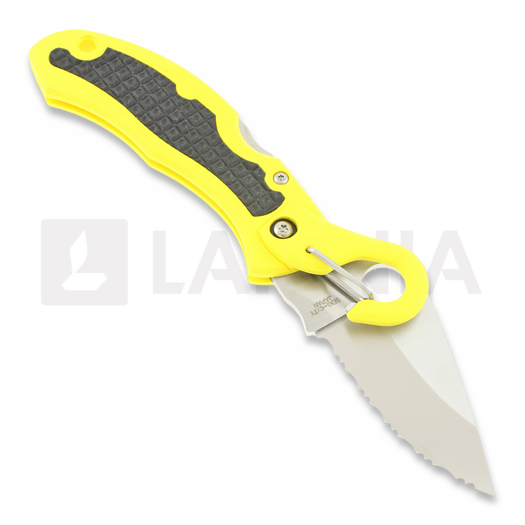 Spyderco Snap-It Salt foldekniv, taggete C26SYL