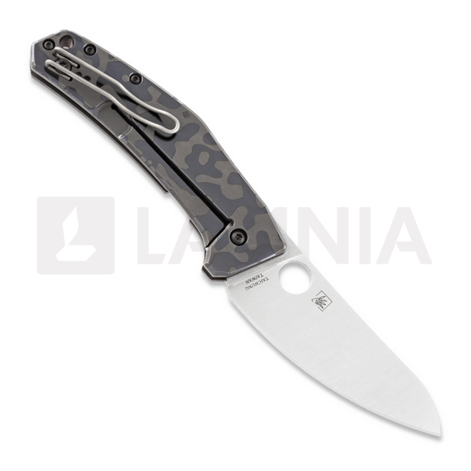Zav&iacute;rac&iacute; nůž Spyderco SpydieChef CQI, black spillage C211TIPLS8